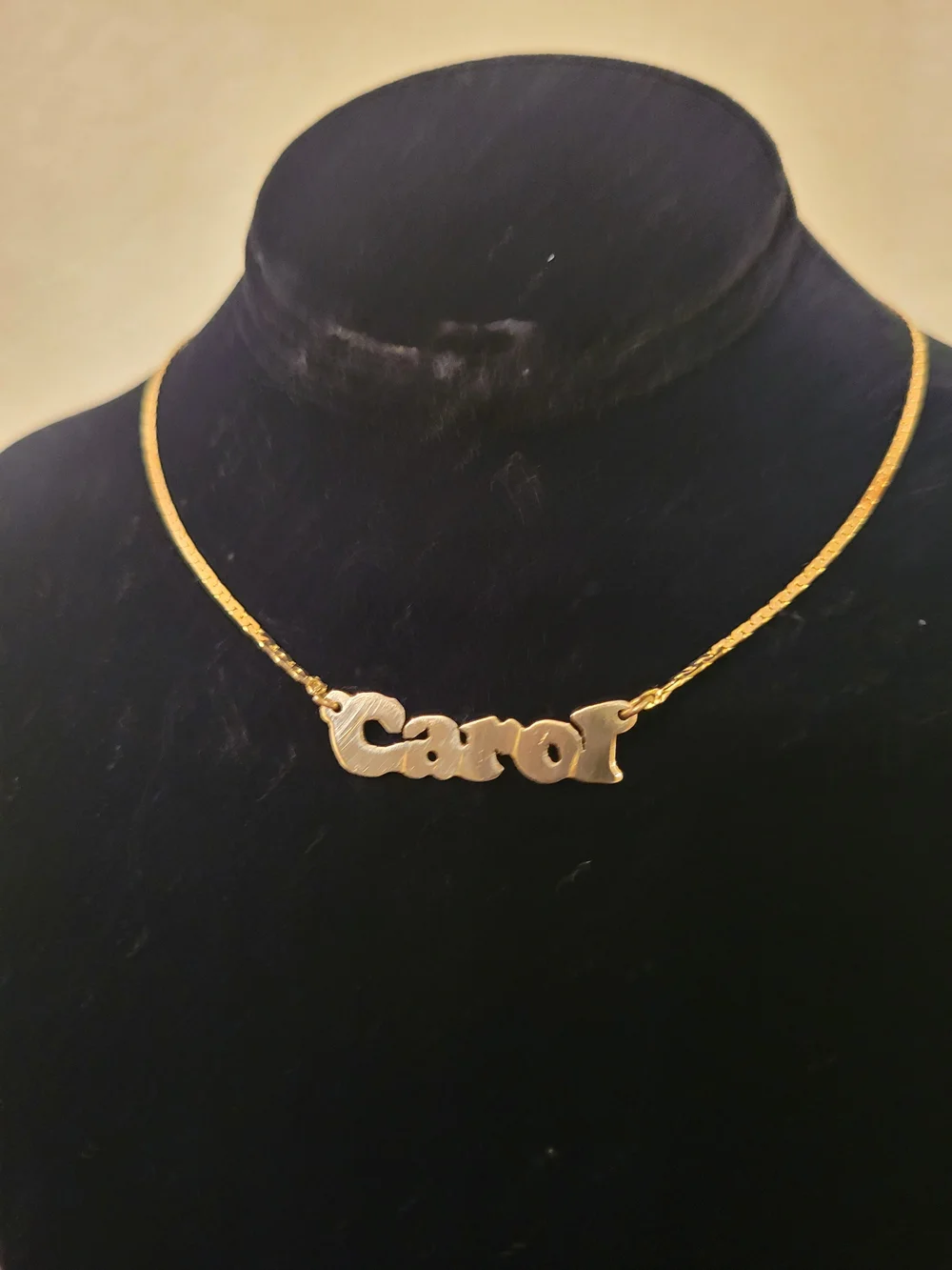 'Carol' Necklace in 14K Gold - Picture 1 of 4